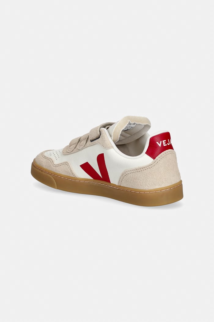 Chłopiec Veja Small V-90 sneakersy dziecięce skórzane SX2021780C.36.39 beżowy