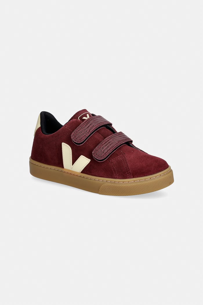 Veja Small Esplar tenisice za djecu od brušene kože bordo SV0321749C.28.35
