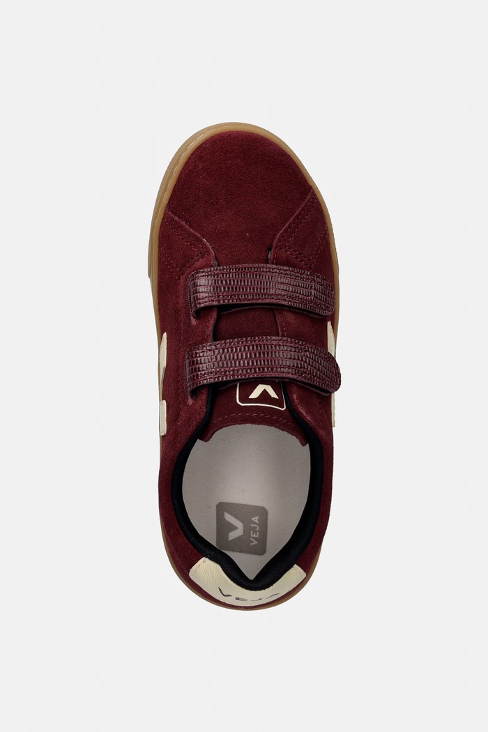 Veja Small Esplar tenisice za djecu od brušene kože bordo SV0321749C.28.35