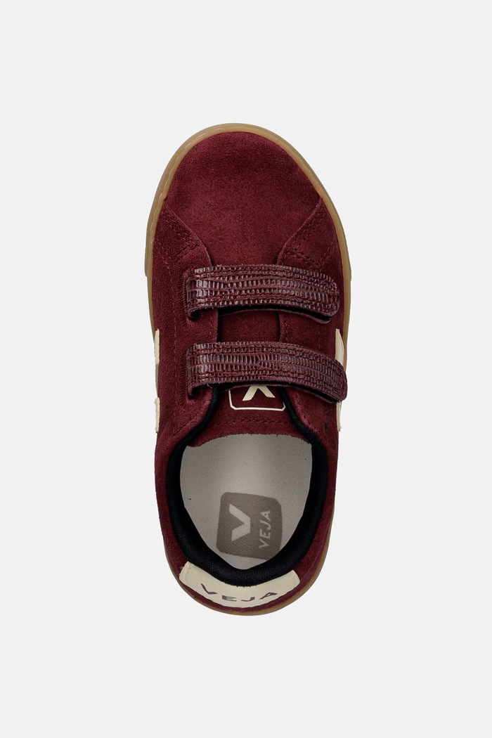 Veja Small Esplar tenisice za djecu od brušene kože bordo SV0321749C.22.27
