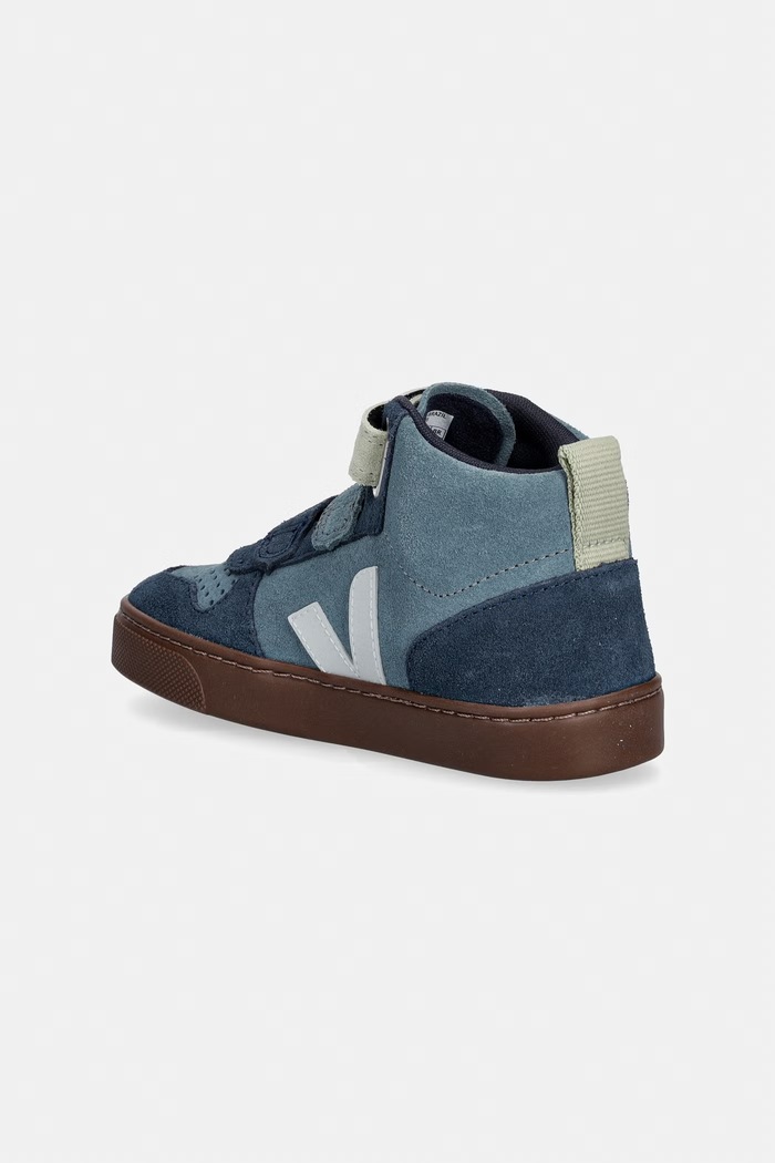 Момче Veja Small V-10 Mid маратонки за деца от велур DV0322140C.28.35 син