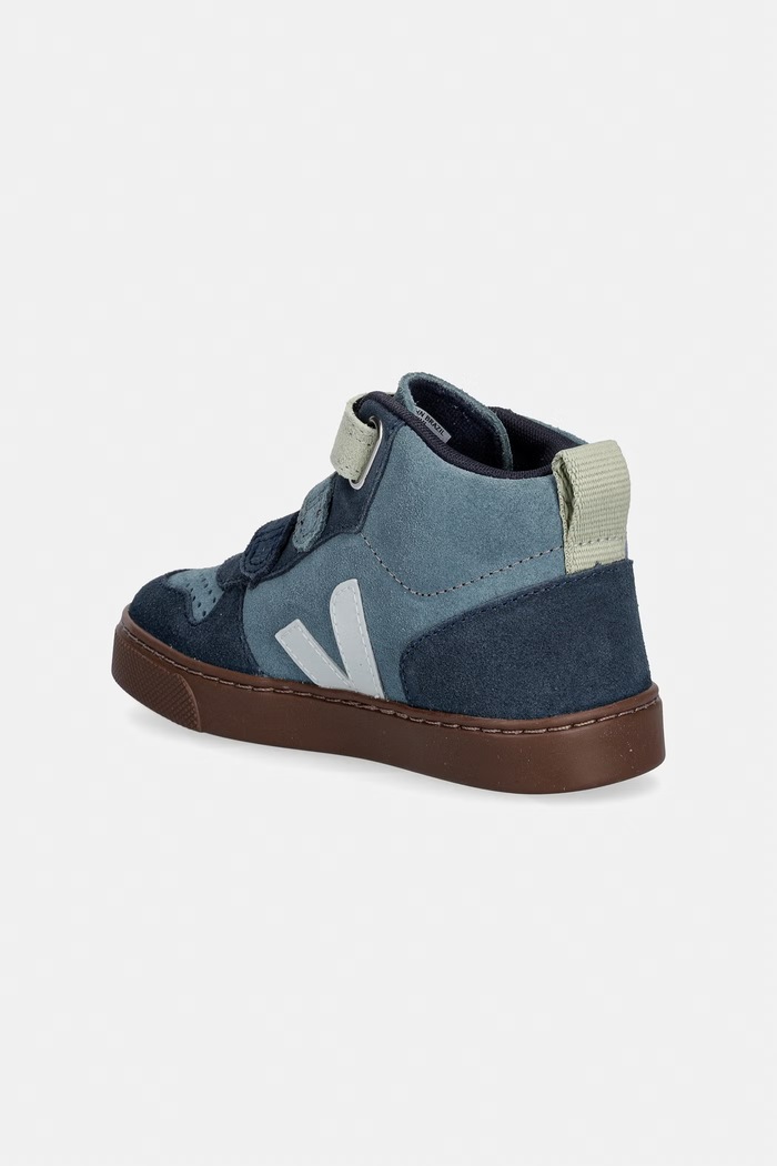 Dječaci Veja Small V-10 Mid tenisice za djecu od brušene kože DV0322140C.22.27 plava