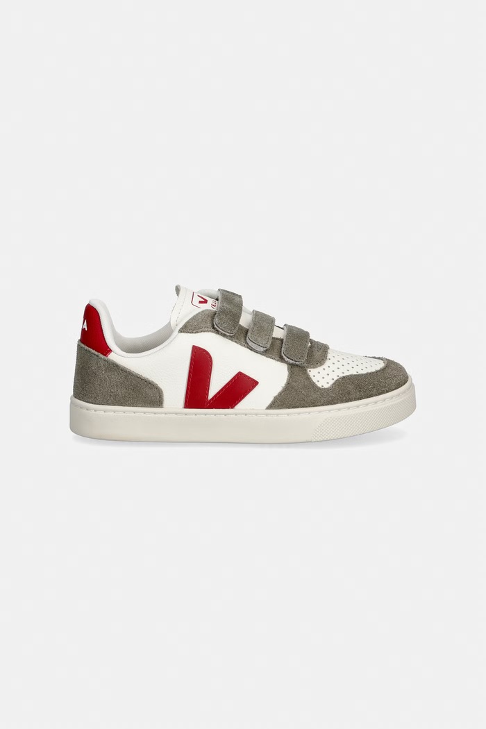 Veja Small V-10 tenisice za djecu od kože CV0521767C.28.35 bijela AW26
