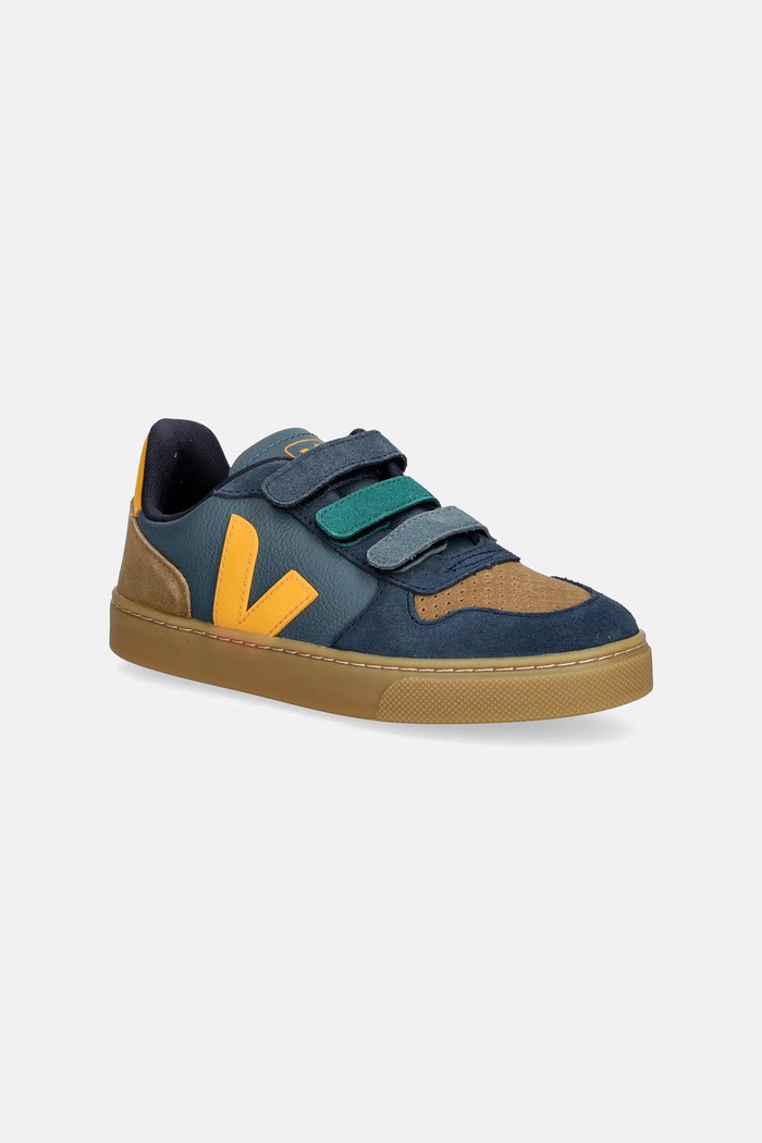 Veja Small V-10 superge otroške semišaste modra CV0520986C.28.35