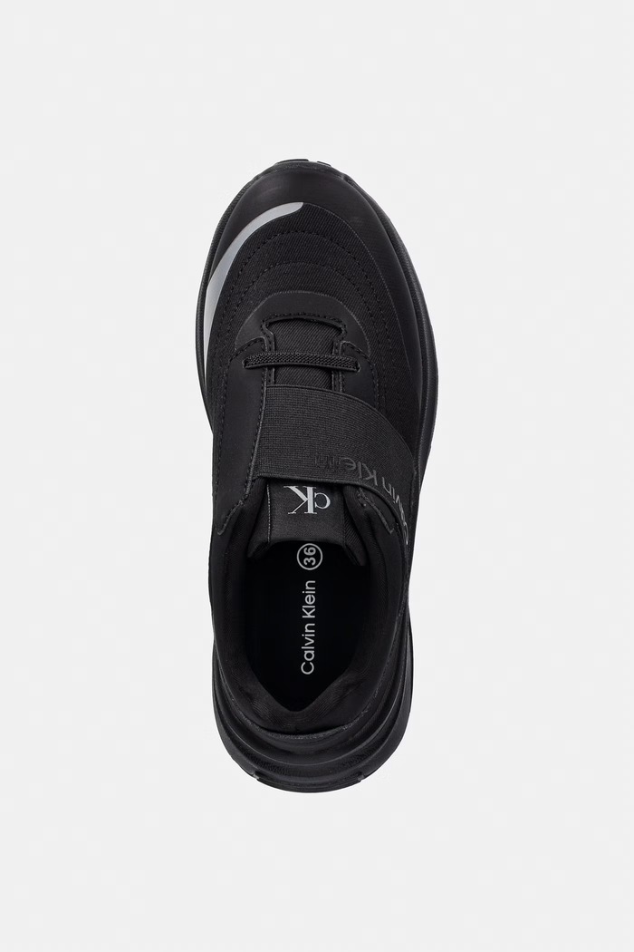 Calvin Klein sneakersy dziecięce czarny V3X9.83480