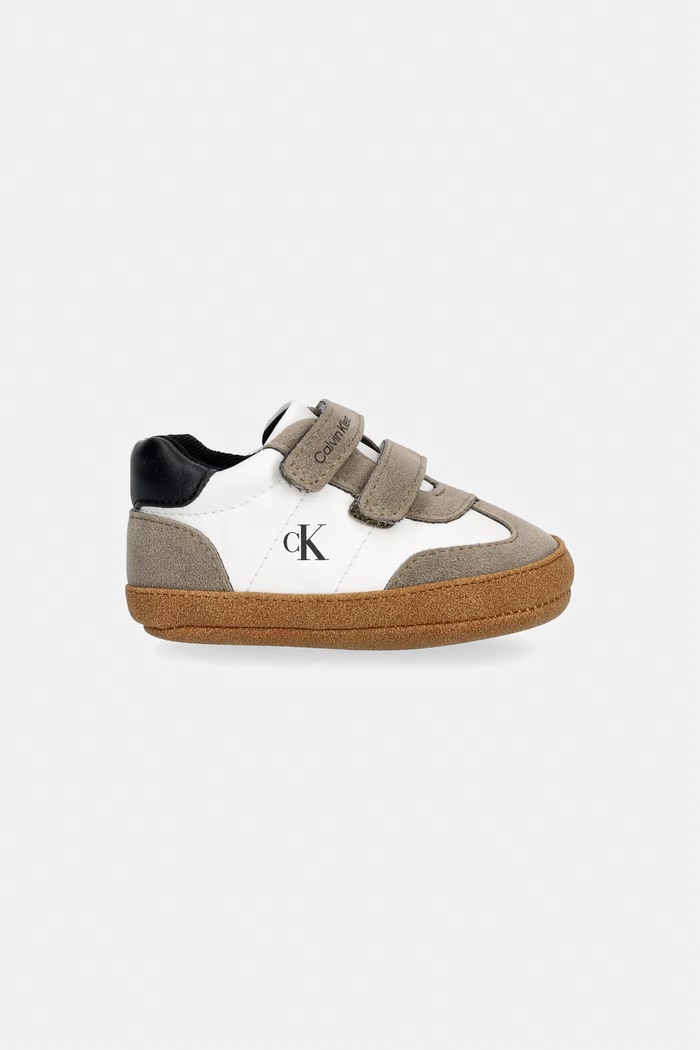 Calvin Klein sneakersy niemowlęce V0B9.83438 biały AW26