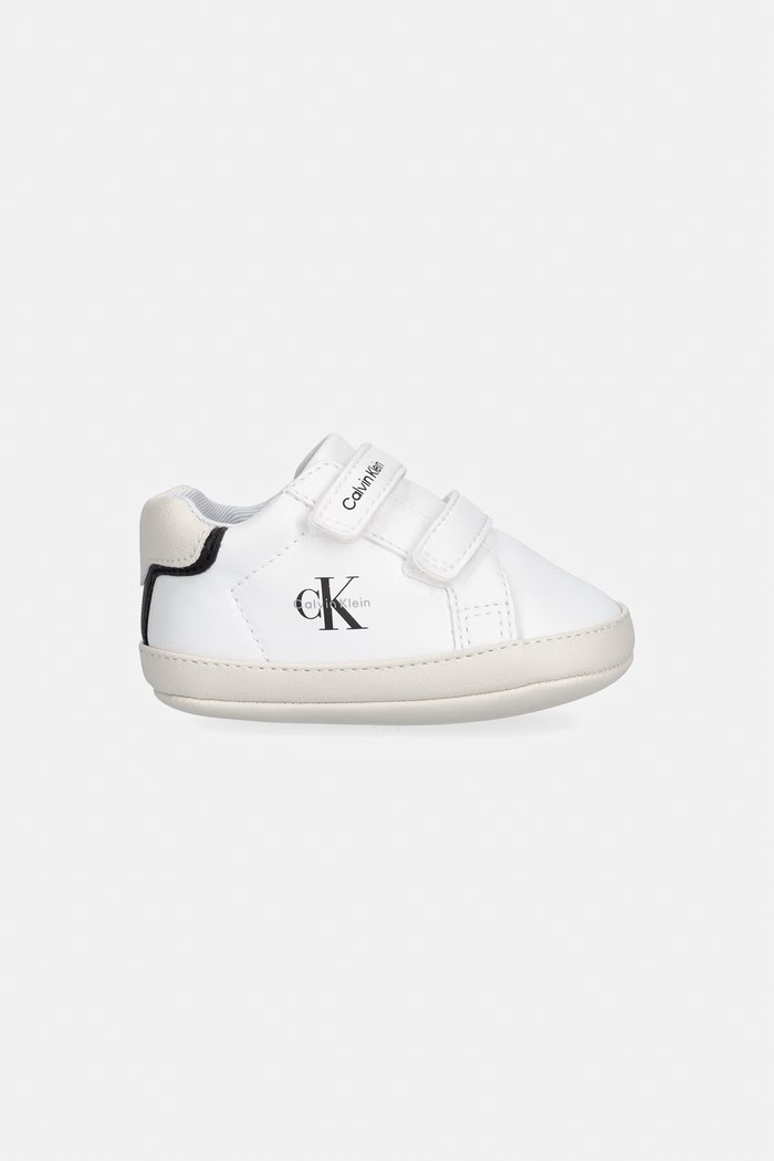 Calvin Klein sneakersy niemowlęce V0B9.83437 biały AW26