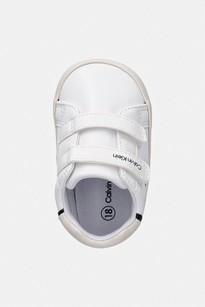 Calvin Klein sneakersy niemowlęce biały V0B9.83437