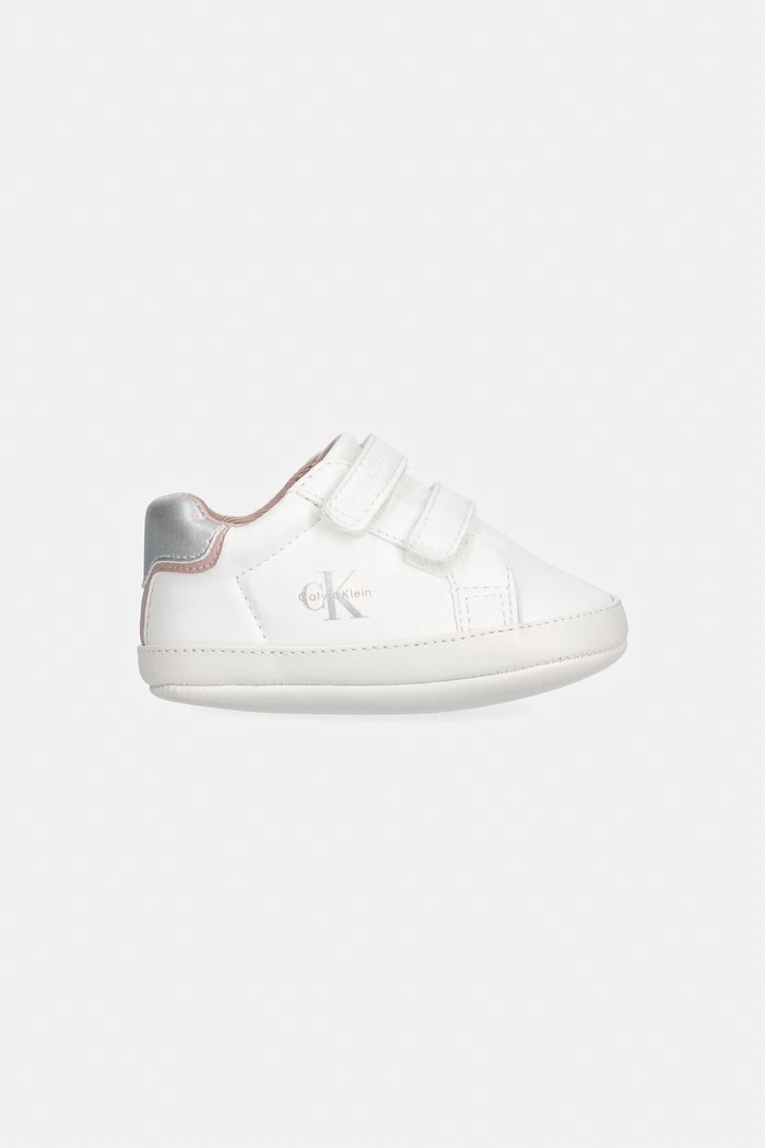 Calvin Klein sneakersy niemowlęce V0A9.83380 biały AW26