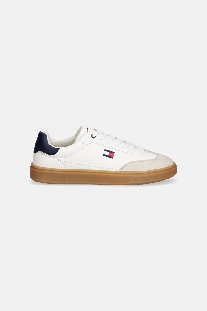 Tommy Hilfiger sneakersy dziecięce T3X9.35235 beżowy AW26