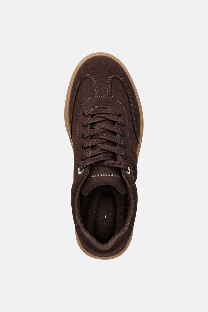 Tommy Hilfiger sneakersy dziecięce brązowy T3A9.35086