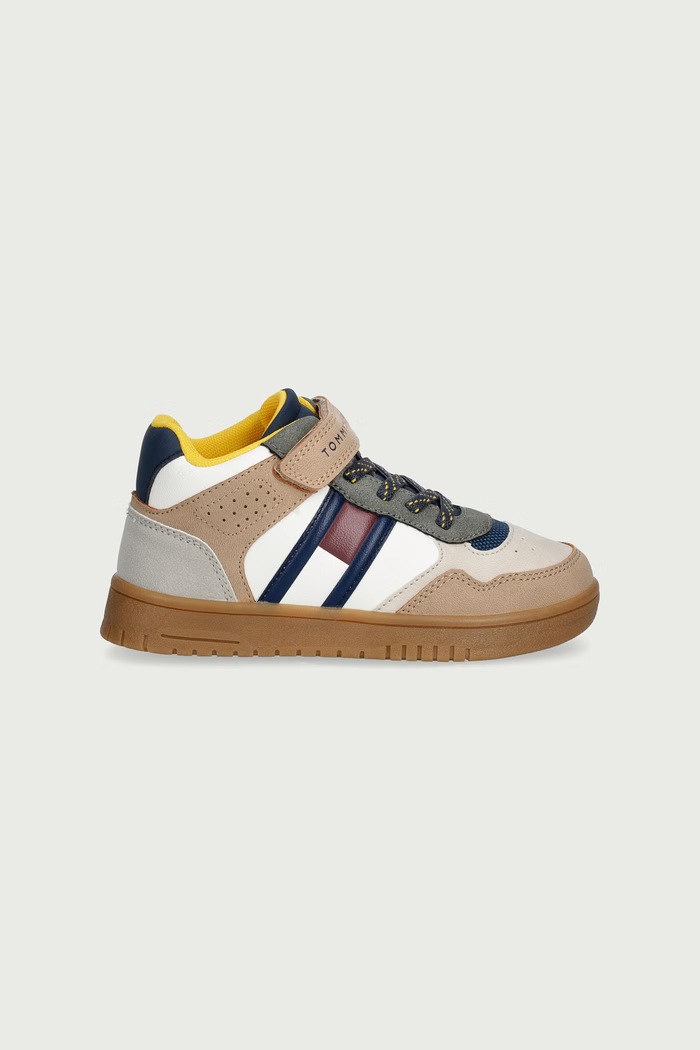 Tommy Hilfiger Sneakersy dziecięce T1X9.35229.27.29 beżowy AW26