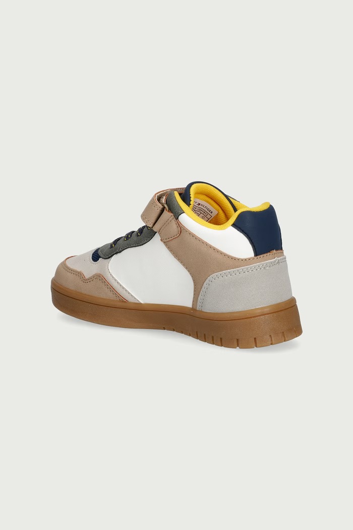 Chłopiec Tommy Hilfiger Sneakersy dziecięce T1X9.35229.27.29 beżowy
