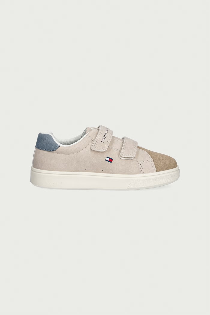 Tommy Hilfiger sneakersy dziecięce T1X9.35218 beżowy AW26