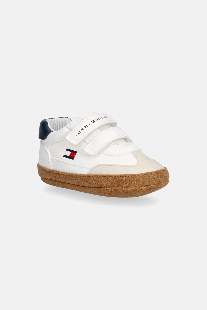 Tommy Hilfiger sneakersy niemowlęce beżowy T0B9.35210