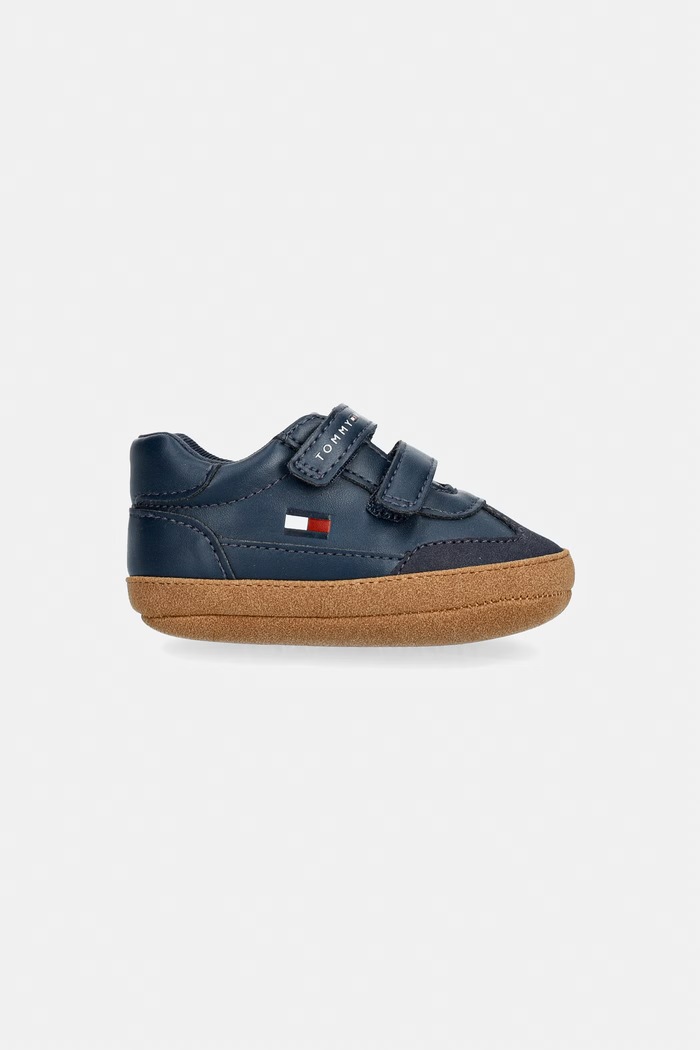 Tommy Hilfiger sneakersy niemowlęce T0B9.35210 granatowy AW26