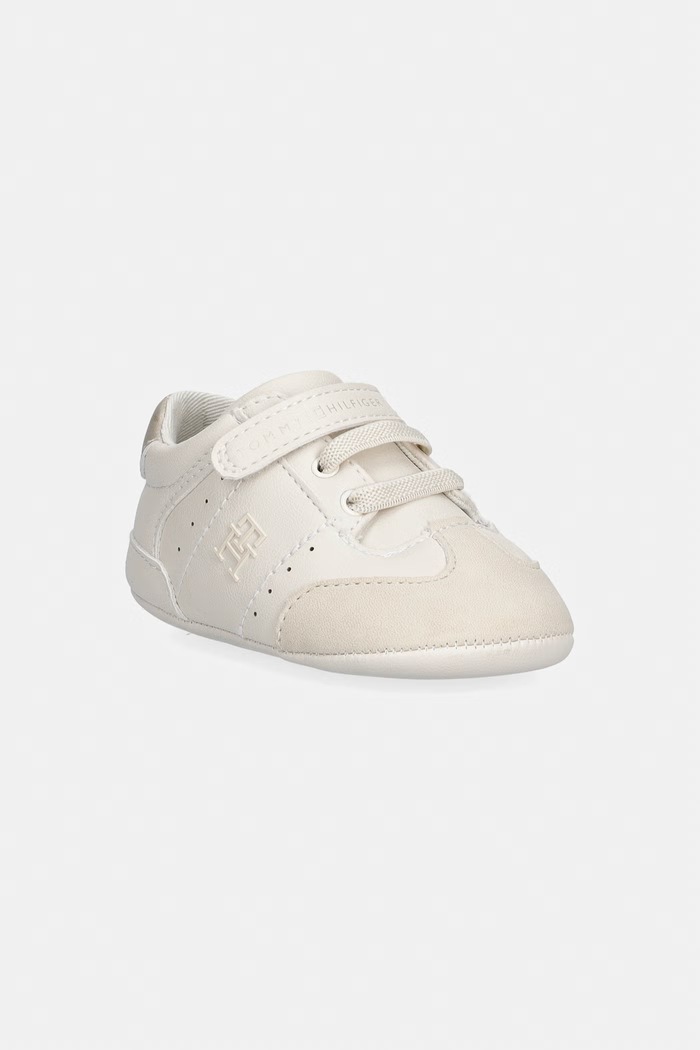 Tommy Hilfiger sneakersy niemowlęce beżowy T0A9.35058