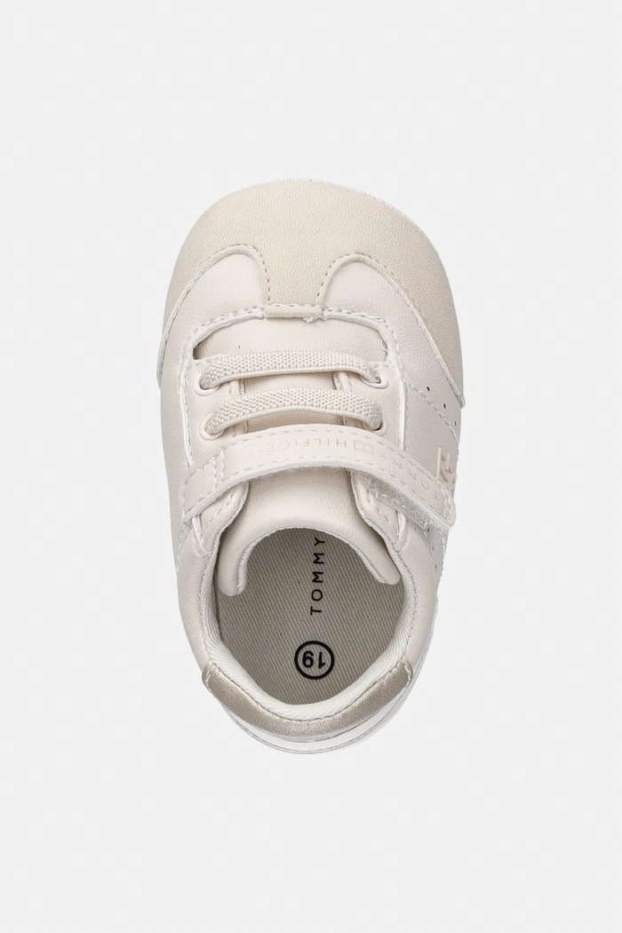 Tommy Hilfiger sneakersy niemowlęce beżowy T0A9.35058