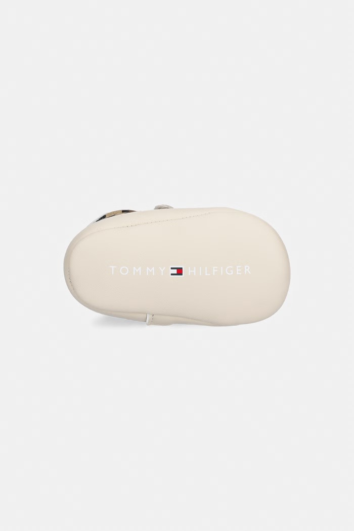 Tommy Hilfiger sneakersy niemowlęce T0A9.35057 brązowy