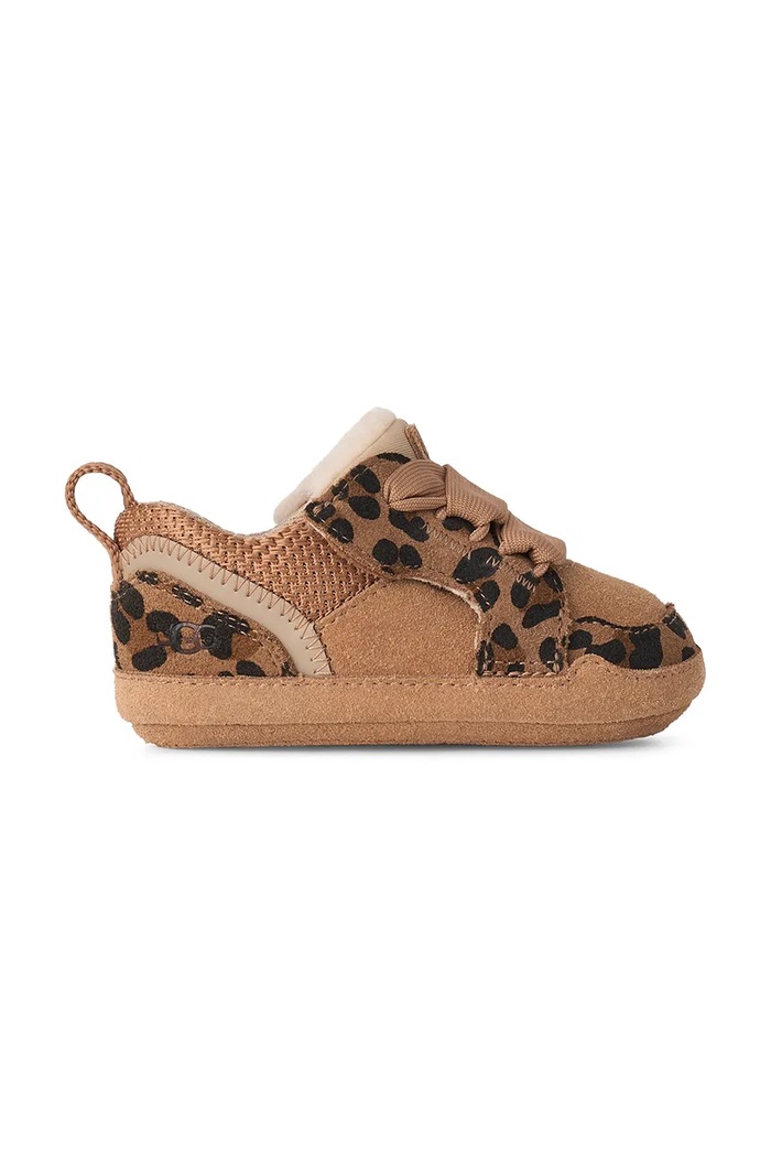 UGG Buty niemowlęce BABY LOWMEL SPOTTED brązowy 1187372I