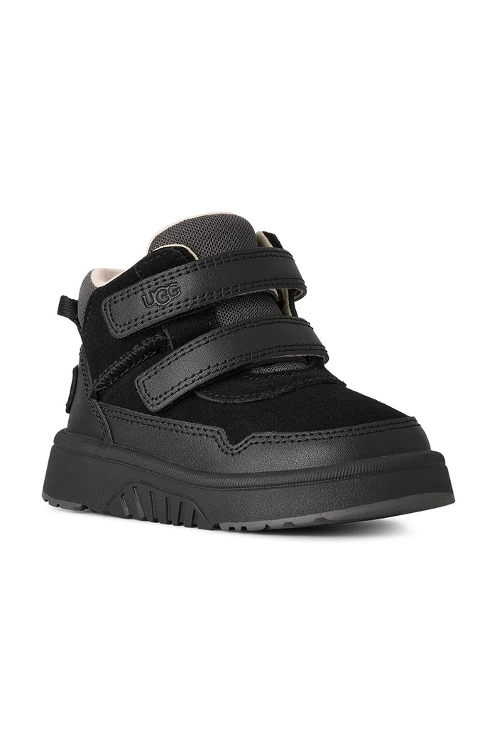 UGG Zimske čizme za djecu od brušene kože RENNIE 1171194T crna AW26