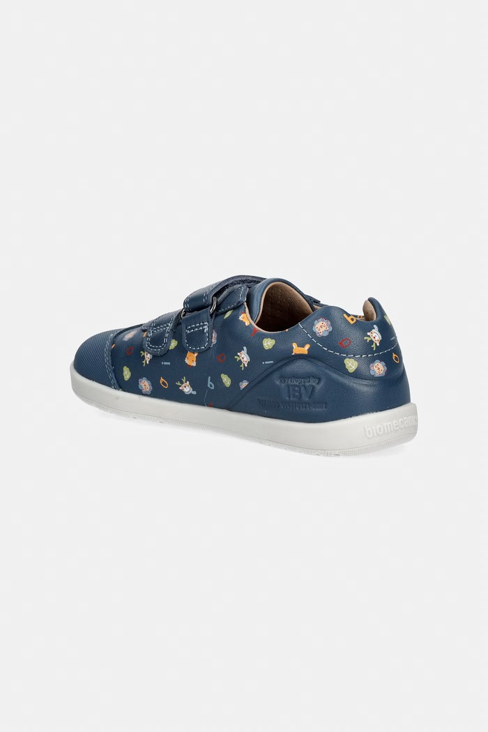 Κοριτσίστικα Biomecanics sneakers παιδικά δερμάτινα 261154.24.26 μπλε