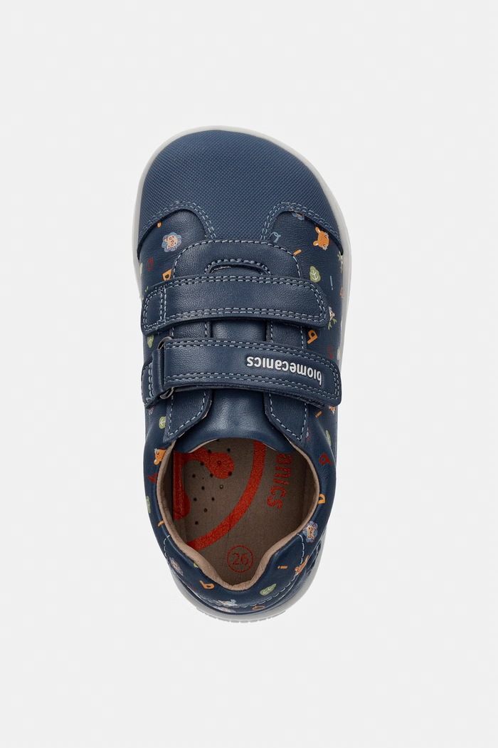 Biomecanics sneakers παιδικά δερμάτινα μπλε 261154.24.26