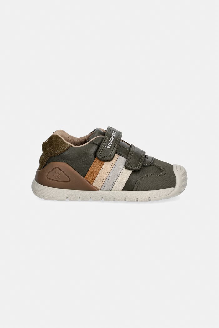 Biomecanics sneakers detské kožené 261131 zelená AW26