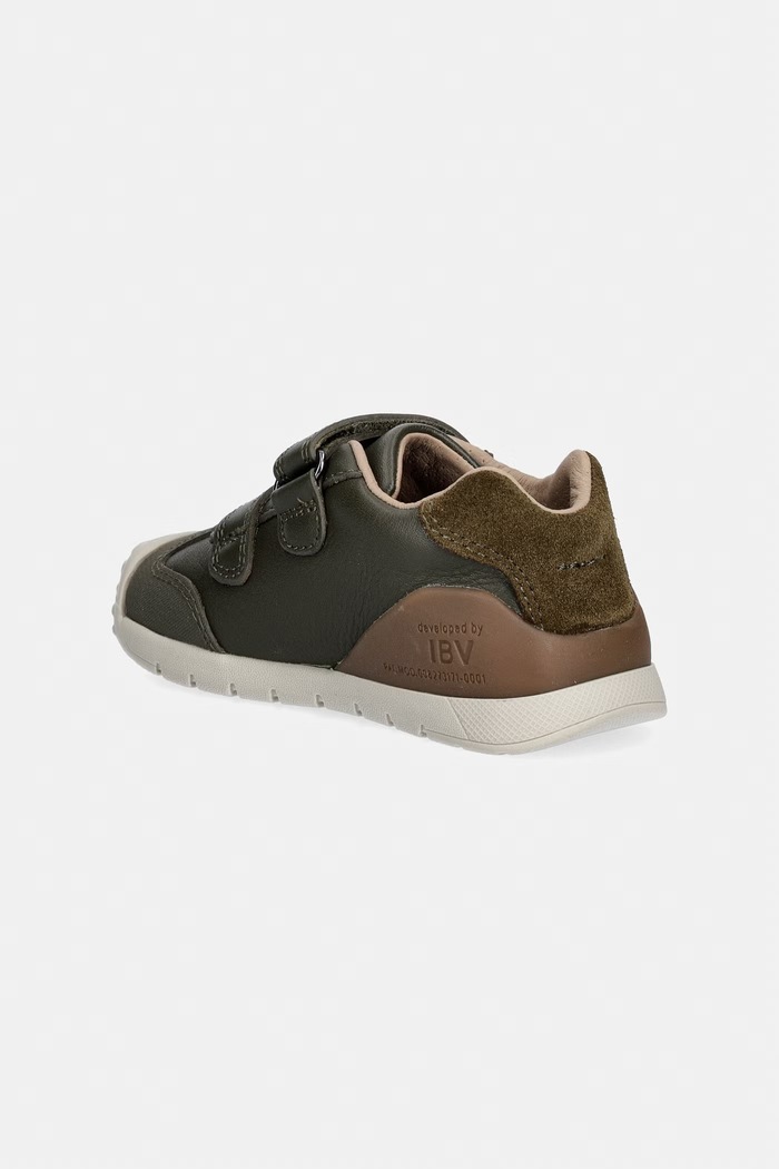 Chlapec Biomecanics sneakers detské kožené 261131 zelená