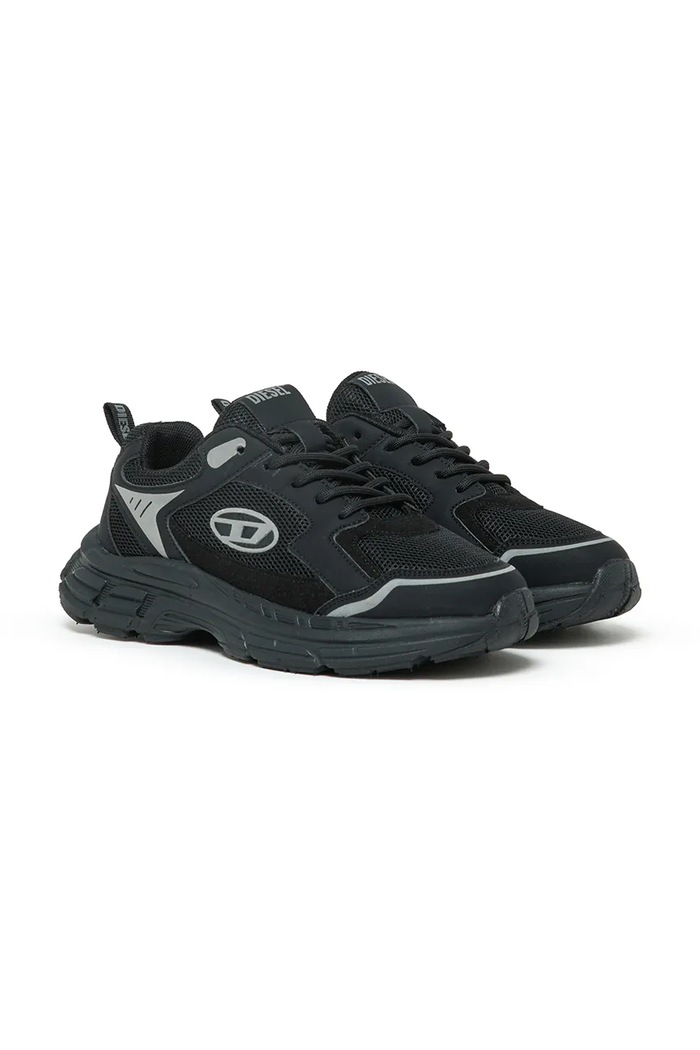 Diesel S-RUNVINRI SNEAKERS sneakersy dziecięce BC1118.KF042.36.40 czarny AW26