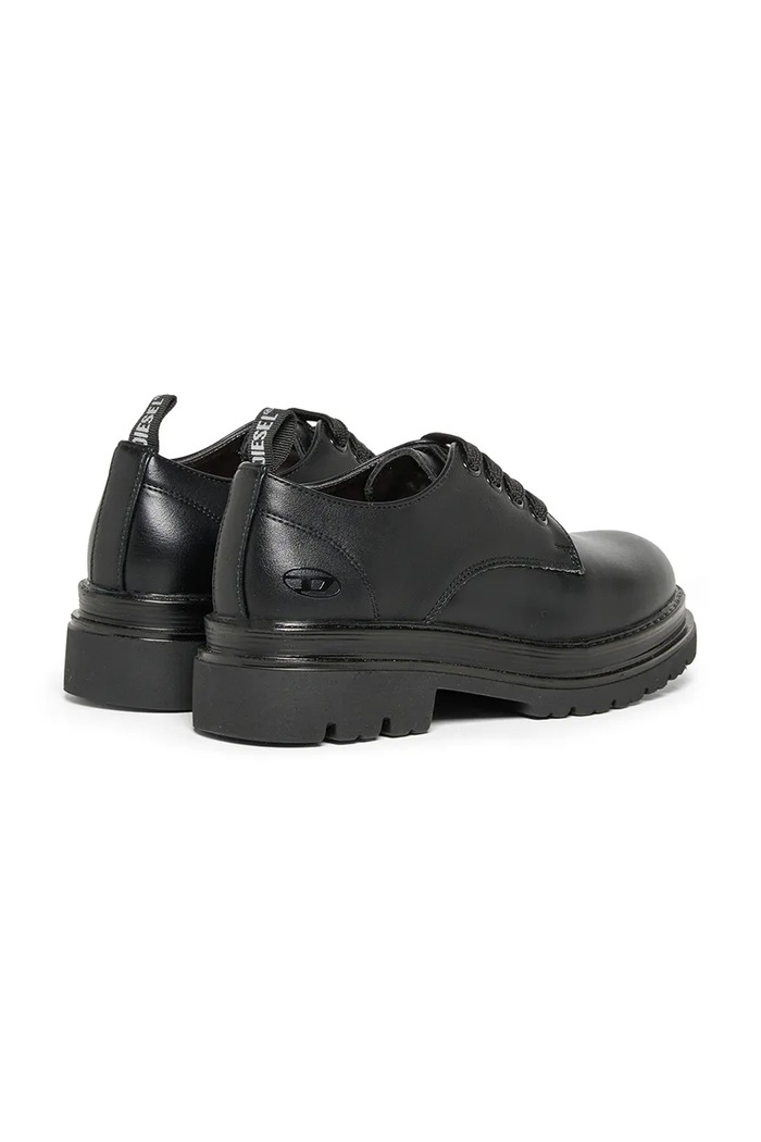 Chłopiec Diesel Półbuty dziecięce D-DERBL-PU DRESSY SHOE BC1115.KF049.36.40 czarny