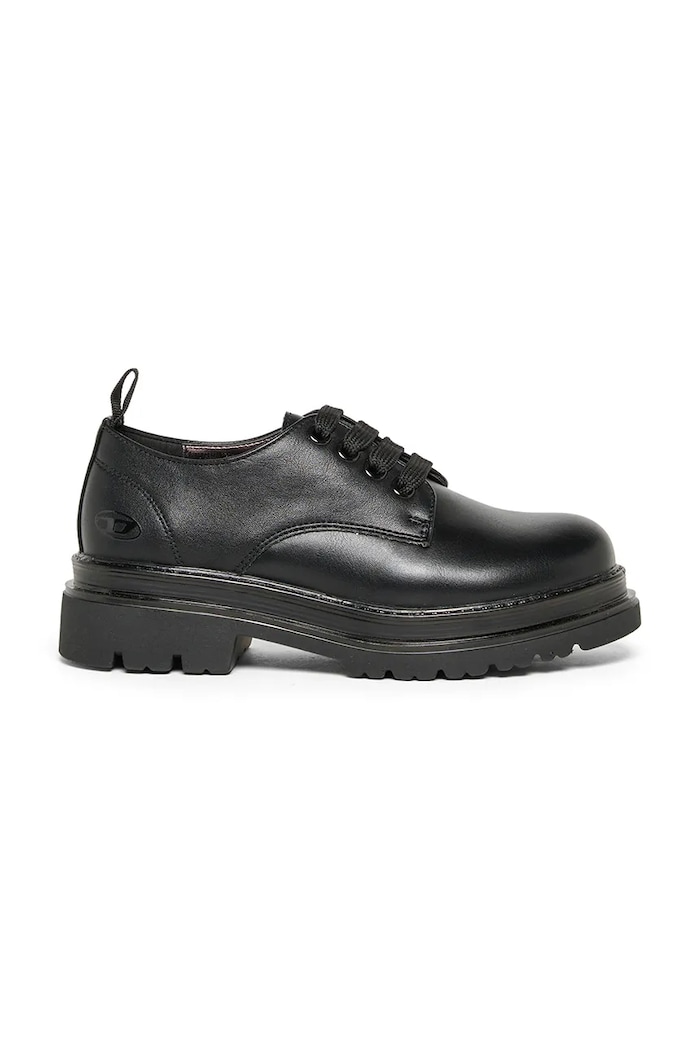 Diesel Półbuty dziecięce D-DERBL-PU DRESSY SHOE czarny BC1115.KF049.33.35