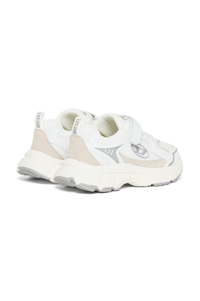 Chłopiec Diesel S-RUNVINR-VEL SNEAKERS sneakersy dziecięce BC1087.KF042 biały