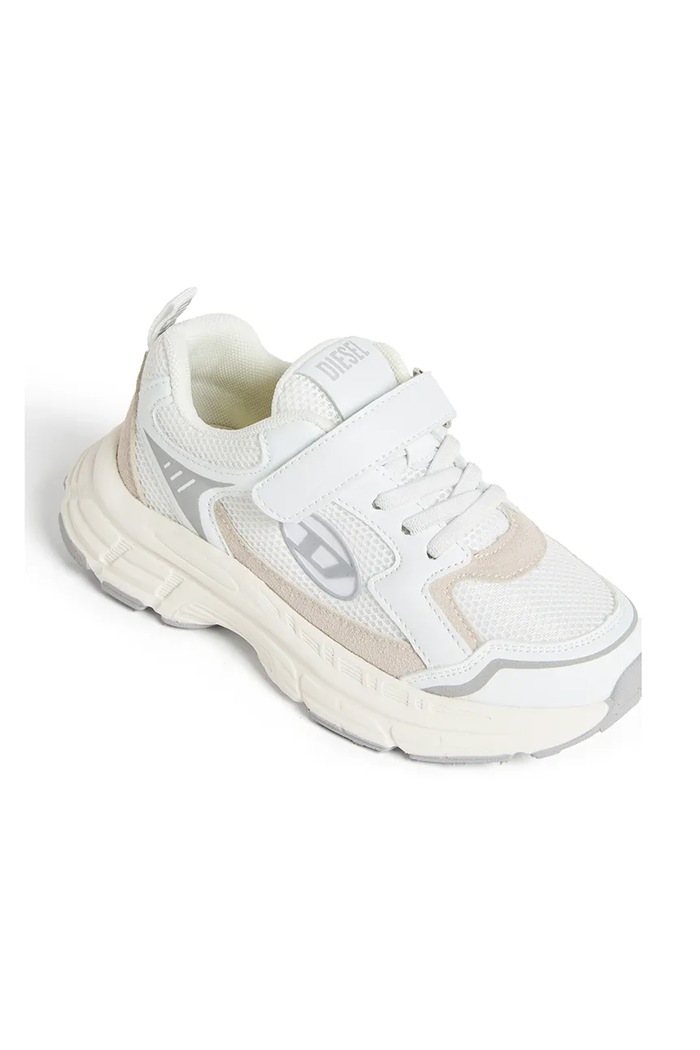 S-RUNVINR-VEL SNEAKERS sneakersy dziecięce Diesel BC1087.KF042 biały