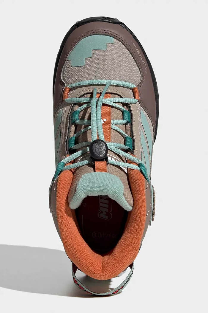 Παπούτσια πεζοπορίας Παιδικά Minecraft adidas TERREX μπεζ KJ6519