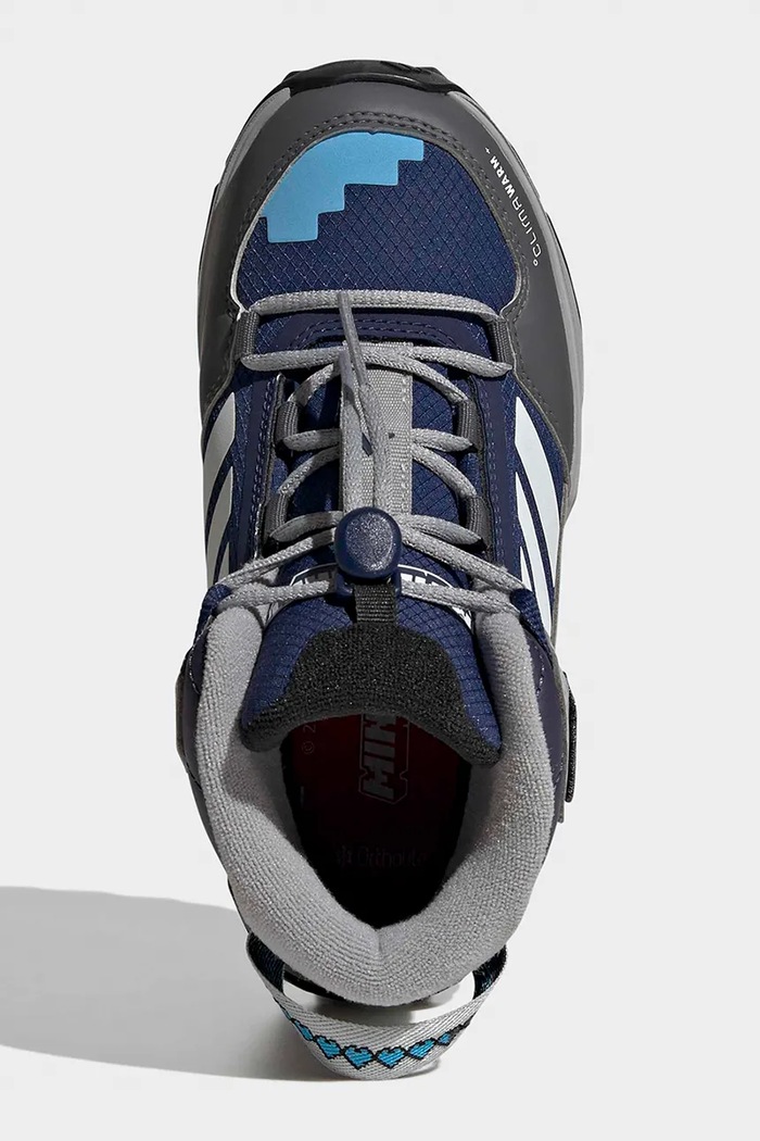 Obuća iznad gležnje za djecu Minecraft adidas TERREX mornarsko plava KJ6518