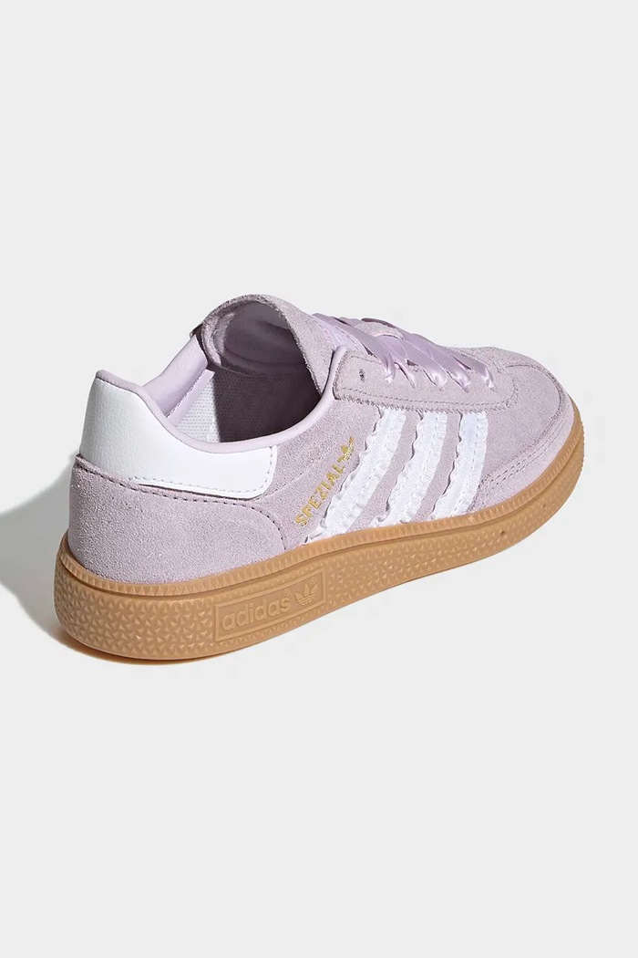 Dječaci adidas Originals HANDBALL SPEZIAL tenisice za djecu od brušene kože LA4010 ljubičasta