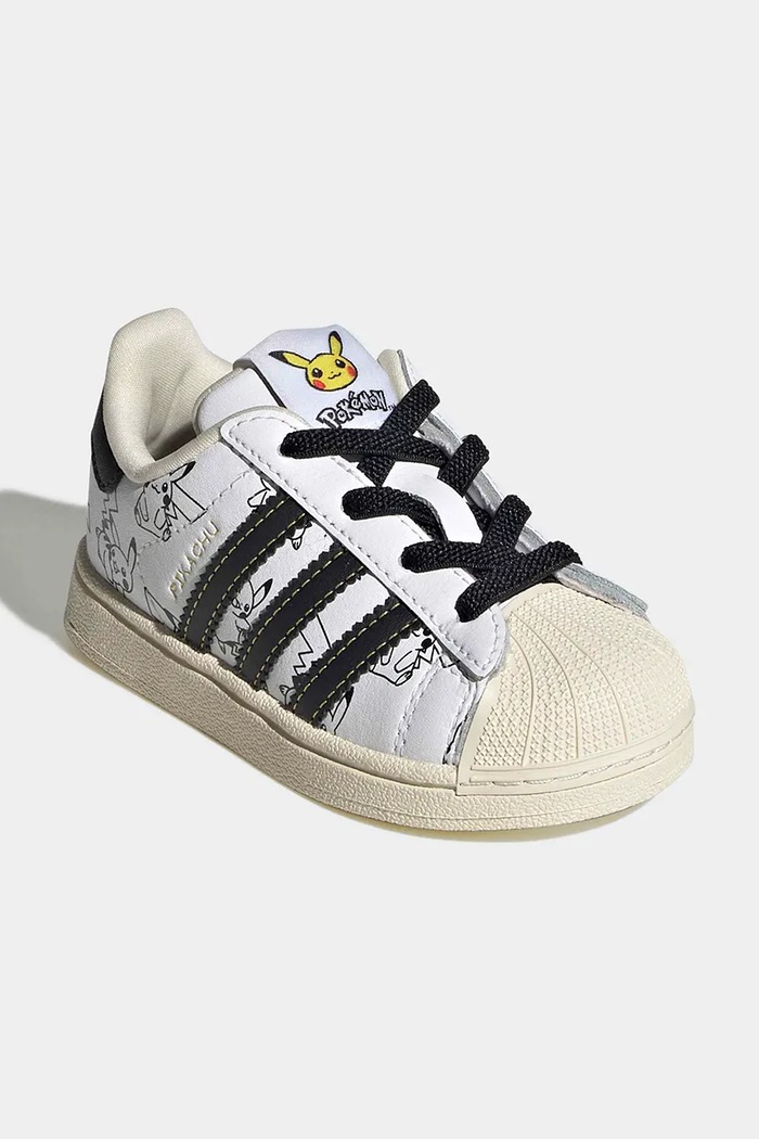 adidas Originals POKEMON SUPERSTAR II sneakers παιδικά KJ5614 λευκό AW26