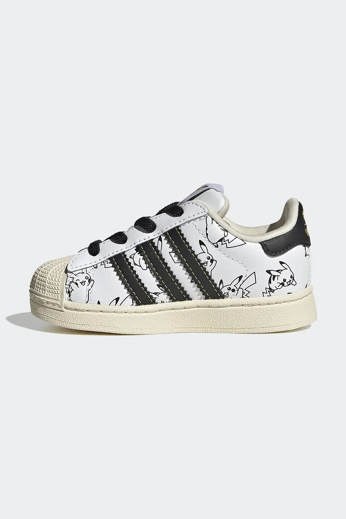 POKEMON SUPERSTAR II sneakers παιδικά adidas Originals KJ5614 λευκό