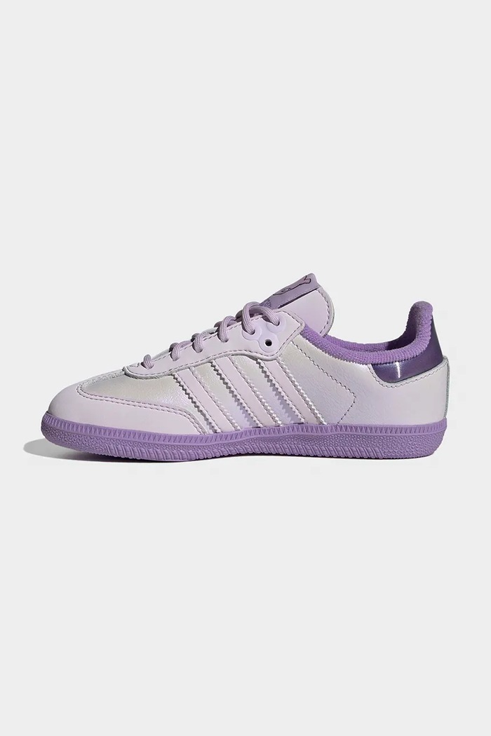 POKEMON SAMBA sneakers παιδικά δερμάτινα adidas Originals KI8222 μωβ