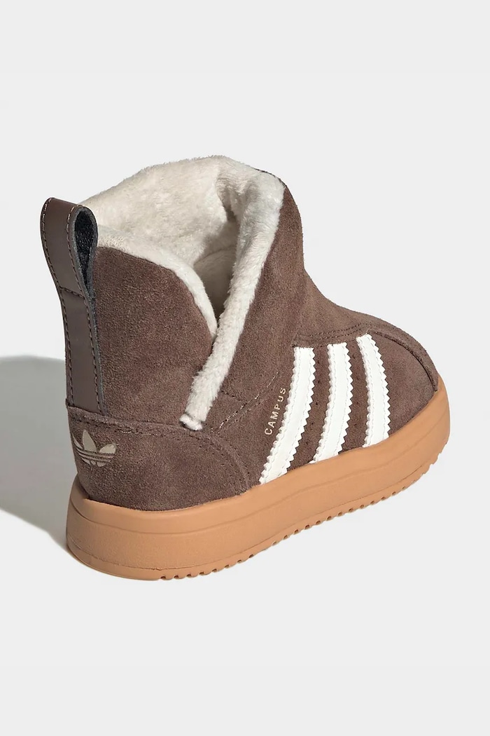 Chlapec adidas Originals Snehule detské CAMPUS KH9629 hnedá
