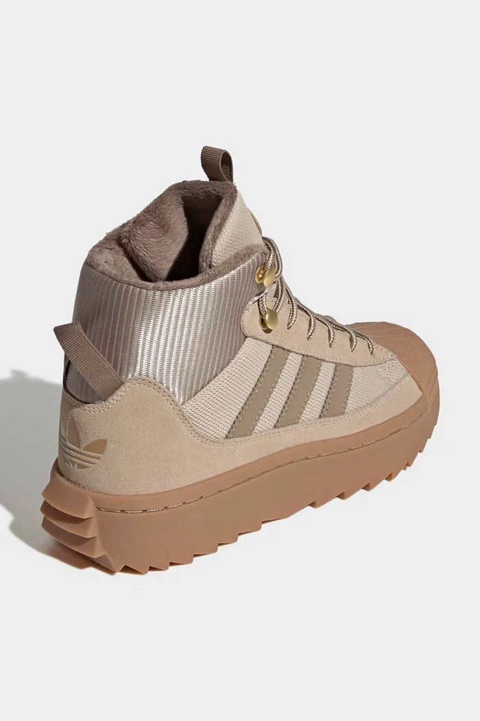 Chlapec adidas Originals Topánky zimné detské SUPERSTAR WINTER TREK KJ9814 béžová