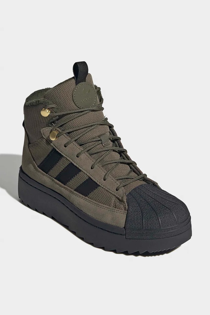 adidas Originals Topánky zimné detské SUPERSTAR WINTER TREK KJ9813 zelená AW26