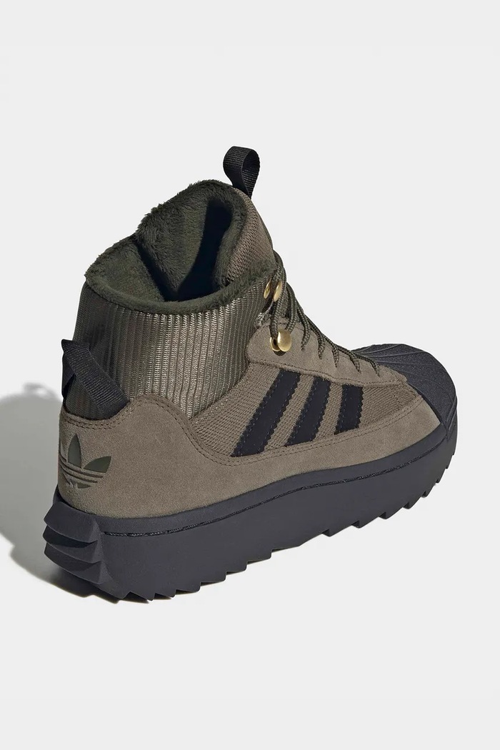 Chlapec adidas Originals Topánky zimné detské SUPERSTAR WINTER TREK KJ9813 zelená