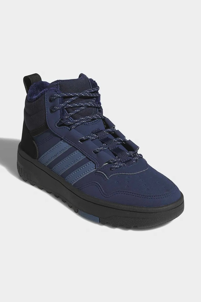 adidas HOOPS 4.0 MID WINTERIZED sneakers detské KI6382 modrá AW26