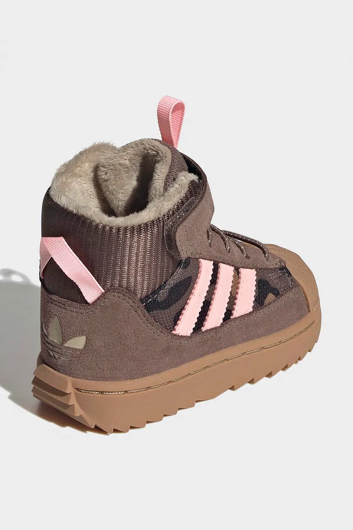 CHLAPEC adidas Originals Kotníkové boty dětské SUPERSTAR WINTER TREK KH9795 růžová
