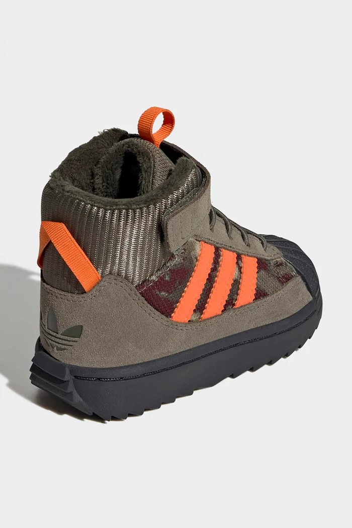 Chlapec adidas Originals Obuv detská SUPERSTAR WINTER TREK KH9794 zelená