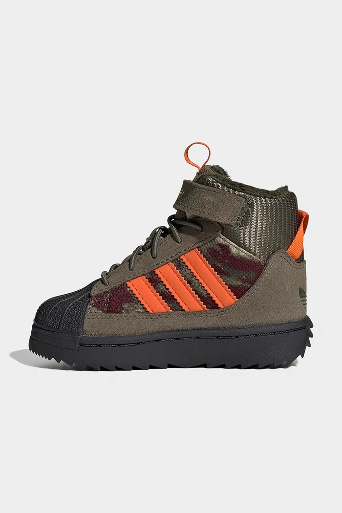 Obuv detská SUPERSTAR WINTER TREK adidas Originals KH9794 zelená