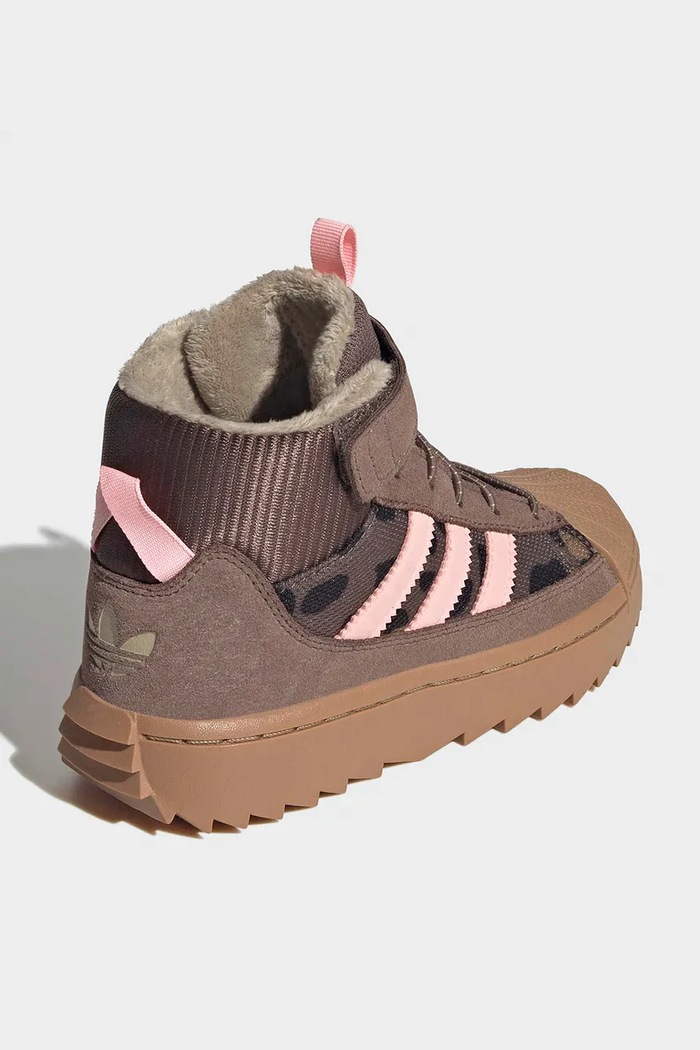 Chlapec adidas Originals Topánky zimné detské EARSTR/GLOPNK/CBLACK KH9793 ružová