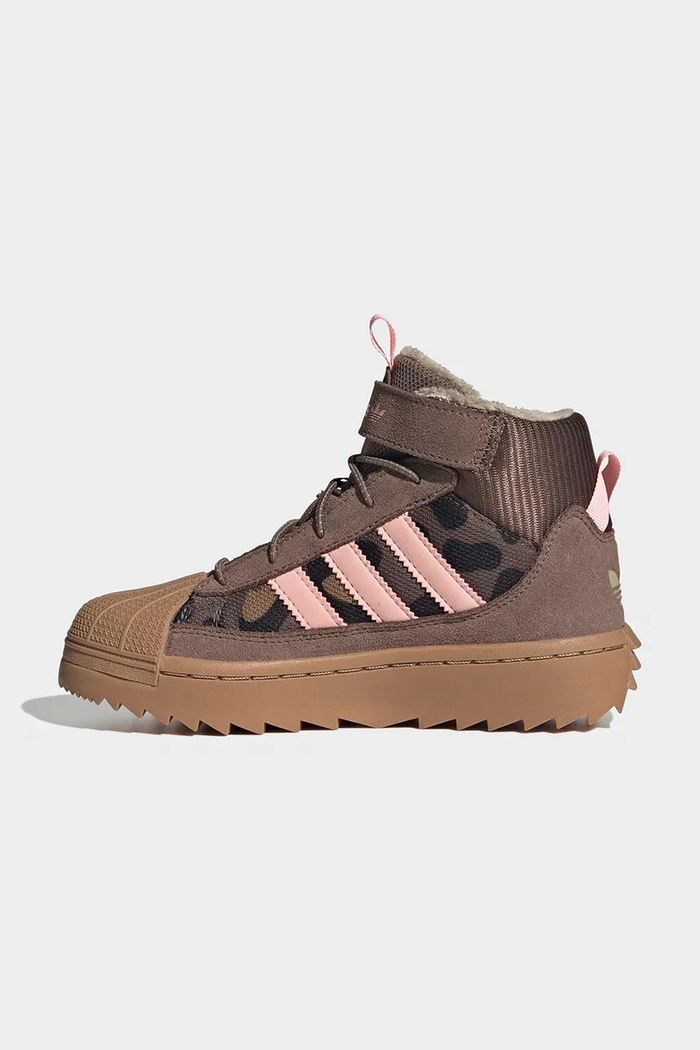 Topánky zimné detské EARSTR/GLOPNK/CBLACK adidas Originals KH9793 ružová